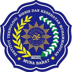 Lambang Institut Teknologi Bisnis dan Kesehatan Muhammadiyah Muna Barat